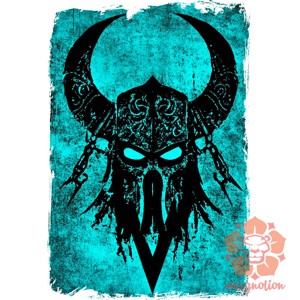 Viking arc v16 férfi póló - ruha & divat - férfi ruha - póló - Meska.hu