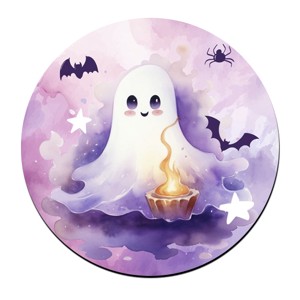 Halloween Szellem mintás bögre alátét - Meska.hu