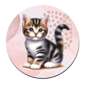 Tündéri cirmos cicus mintás bögre alátét, , , MESKA