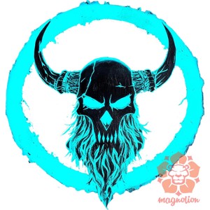 Viking arc v14 - ruha & divat - férfi ruha - férfi pulóver - Meska.hu
