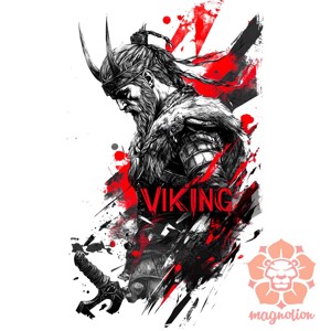 Viking plakát v3 - ruha & divat - férfi ruha - férfi pulóver - Meska.hu