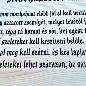 Marhaszelet fasírozva 1876-ból - karácsony - karácsonyi sütés-főzés - Meska.hu