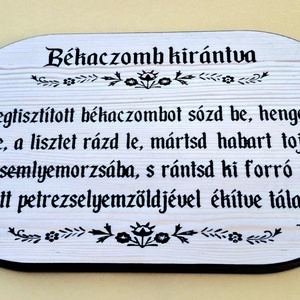 Békaczomb kirántva 1876-ból, Karácsony, Karácsonyi sütés-főzés, Famegmunkálás, MESKA