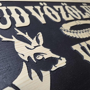 Üdvözöljük Vendégeinket  - otthon & életmód - dekoráció - fali és függő dekoráció - felirat - Meska.hu