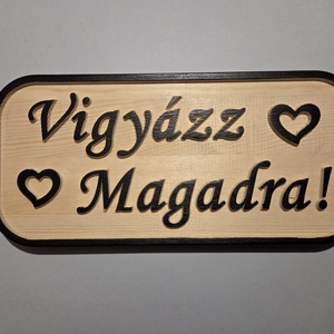 Vigyázz magadra!, Otthon & Életmód, Dekoráció, Fali és függő dekoráció, Falra akasztható dekor, , MESKA