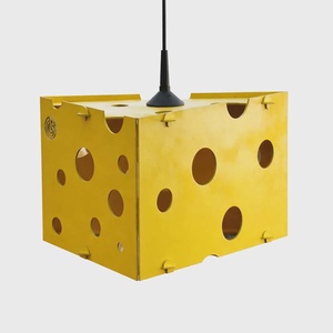 Sajtlámpa - Strange Cheese - otthon & életmód - lámpa - mennyezeti lámpa - Meska.hu