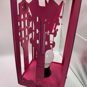 Gitárlámpa - Rock'n Light - Asztali fény - otthon & életmód - lámpa - hangulatlámpa - Meska.hu