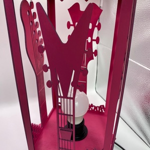 Gitárlámpa - Rock'n Light - Asztali fény - otthon & életmód - lámpa - hangulatlámpa - Meska.hu