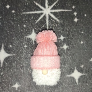 Kézzel készült manó dísz - karácsony - karácsonyi lakásdekoráció - karácsonyfadíszek - Meska.hu