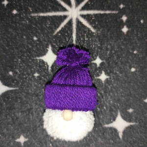 Kézzel készült manó dísz - karácsony - karácsonyi lakásdekoráció - karácsonyfadíszek - Meska.hu