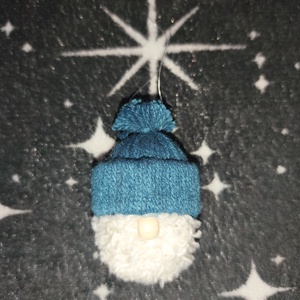 Kézzel készült manó dísz - karácsony - karácsonyi lakásdekoráció - karácsonyfadíszek - Meska.hu