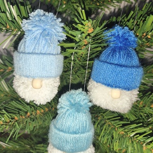 Kézzel készült manó dísz, Karácsony, Karácsonyi lakásdekoráció, Karácsonyfadíszek, Mindenmás, MESKA