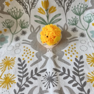 Húsvéti mini csibe dekoráció  - ünnepi díszek, dekorációk - húsvéti díszek és dekorációk - húsvéti asztaldíszek - Meska.hu