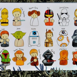 Tányéralátét (A4) - STARWARS - otthon & életmód - konyhafelszerelés, tálalás - tálalás - tányér- és poháralátét - Meska.hu