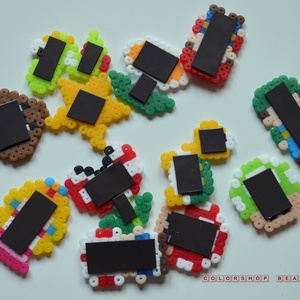 Super Mario mini hűtőmágnes készlet (12 db) - otthon & életmód - konyhafelszerelés, tálalás - konyhai dekoráció - hűtőmágnes - Meska.hu