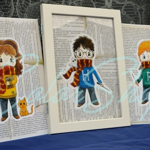 Harry Potter print szett 3 db A4 - művészet - grafika & illusztráció - Meska.hu