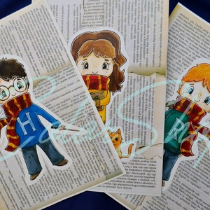 Harry Potter print szett 3 db A4 - művészet - grafika & illusztráció - Meska.hu