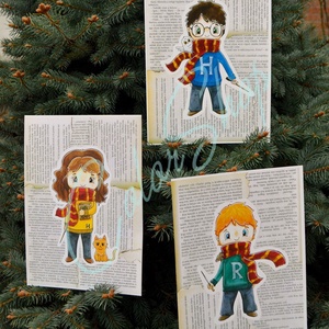 Harry Potter print szett 3 db A4 - művészet - grafika & illusztráció - Meska.hu