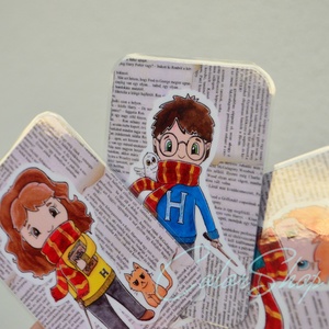 Harry Potter hűtőmágnes szett 3 db - otthon & életmód - konyhafelszerelés, tálalás - konyhai dekoráció - hűtőmágnes - Meska.hu