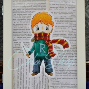Ron Weasley (Harry Potter) print A4 - művészet - grafika & illusztráció - Meska.hu