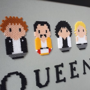 QUEEN pixel art kép - otthon & életmód - dekoráció - kép & falikép - 3d képek - Meska.hu