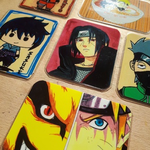 NARUTO hűtőmágnes szett 6 db - otthon & életmód - konyhafelszerelés, tálalás - konyhai dekoráció - hűtőmágnes - Meska.hu