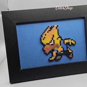 Brawl Stars - Crow - pixel art kép - otthon & életmód - dekoráció - kép & falikép - 3d képek - Meska.hu
