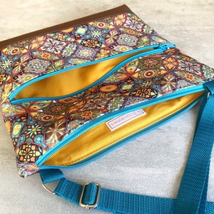 Crossbody  Mozaik   - táska & tok - kézitáska & válltáska - vállon átvethető táska - Meska.hu