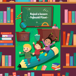 Rajzol a Kezem - Finommotorika Fejlesztő Füzet 27 oldal PDF  - játék & sport - készségfejlesztő és logikai játék - oktató játékok - Meska.hu