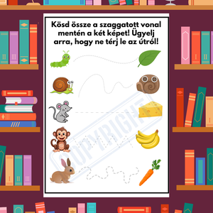 Rajzol a Kezem - Finommotorika Fejlesztő Füzet 27 oldal PDF  - játék & sport - készségfejlesztő és logikai játék - oktató játékok - Meska.hu