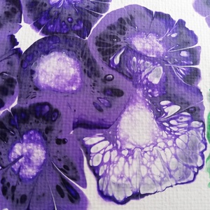 Hajnalka/Akrilfestmény/Fluid Art - otthon & életmód - dekoráció - Meska.hu