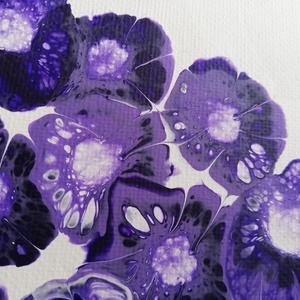 Hajnalka/Akrilfestmény/Fluid Art - otthon & életmód - dekoráció - Meska.hu