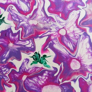 Szellőrózsa/Festmény/Fluid art, Művészet, Festmény, Akril, Festészet, MESKA
