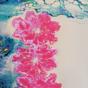 Éjjel-nappal/Festmény/Fluid-art - művészet - festmény - akril - Meska.hu