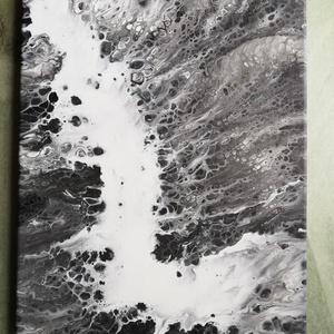 Zuhatag / Fluid art / Festmény - Meska.hu