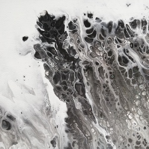Zuhatag / Fluid art / Festmény - művészet - festmény - akril - Meska.hu