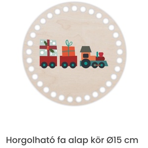 Karácsonyi horgolt ajtódísz - karácsony - adventi díszek - adventi ajtódísz - Meska.hu