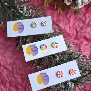 Nikkelmentes mini bedugós fülbevaló  - ékszer - fülbevaló - pötty fülbevaló - Meska.hu