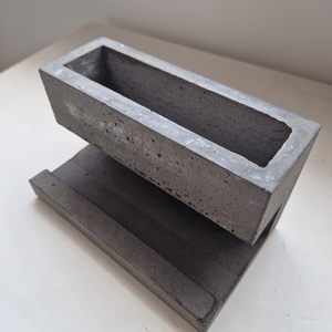 Natur beton asztali rendszerező  tároló - Meska.hu