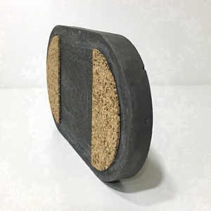 Oval Betontálca Bronz Levelekkel   Modern dekor, indusztriál, Ékszer tálca,  fürdőszobai tálca, Gyertya tálca, Design - otthon & életmód - konyhafelszerelés, tálalás - tálalás - tálca - Meska.hu