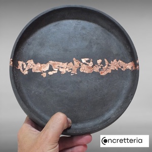 Linus Dekor Beton tálca Szén Rose Gold, Otthon & Életmód, Konyhafelszerelés, tálalás, Tálalás, Tálca, Mindenmás, MESKA