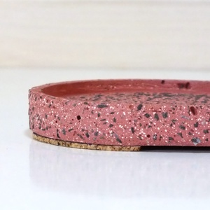 Terrazzo Oval Dekor Betontálca Korall   Modern dekor, indusztriál, Ékszer tálca,  fürdőszobai tálca, Gyertya tálca - otthon & életmód - konyhafelszerelés, tálalás - tálalás - tálca - Meska.hu Terrazzo Oval Dekor Betontálca Korall   Modern dekor, indusztriál, Ékszer tálca,  fürdőszobai tálca, Gyertya tálca - otthon & életmód - konyhafelszerelés, tálalás - tálalás - tálca - Meska.hu