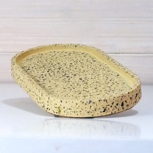 Terrazzo Oval Dekor Betontálca Sárga   Modern dekor, indusztriál, Ékszer tálca,  fürdőszobai tálca, Gyertya tálca - otthon & életmód - konyhafelszerelés, tálalás - tálalás - tálca - Meska.hu Terrazzo Oval Dekor Betontálca Sárga   Modern dekor, indusztriál, Ékszer tálca,  fürdőszobai tálca, Gyertya tálca - otthon & életmód - konyhafelszerelés, tálalás - tálalás - tálca - Meska.hu