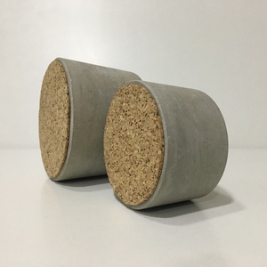 Conical Beton Kaspó szett Szürke - otthon & életmód - kisállatoknak - Meska.hu