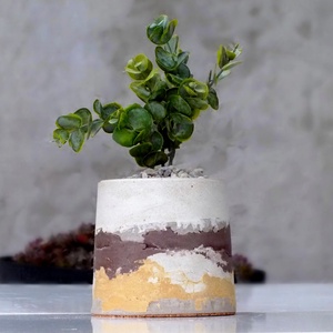 Kalahari Beton Kaspó, Otthon & Életmód, Dekoráció, Virágdísz és tartó, Cserép & Kaspó, , MESKA