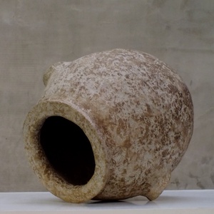 Potto Rusztikus Papírbeton Wabi Sabi Bödön, papírbeton, beton, minimalista, texturált, újrahasznosított - otthon & életmód - dekoráció - virágdísz és tartó - virágtartó - Meska.hu