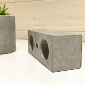 Stonehold Beton só-bors tartó - otthon & életmód - konyhafelszerelés, tálalás - konyhai tárolás - fűszertartó - Meska.hu