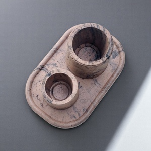 Beton Márvány Szett � kézzel készült beton kaspó szett, márvány effekt, minimal, loft, design, modern - otthon & életmód - dekoráció - asztal és polc dekoráció - asztaldísz - Meska.hu