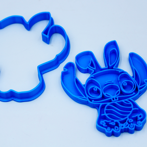 Húsvéti Stitch Sütikiszúró Aranyos Lilo és Stitch Mese Figurás Kiszúró - otthon & életmód - konyhafelszerelés, tálalás - sütés, főzés - sütikiszúró - Meska.hu
