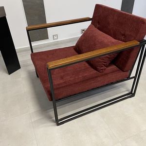 Design fotel, Otthon & Életmód, Bútor, Szék & Fotel, Fémmegmunkálás, Famegmunkálás, MESKA